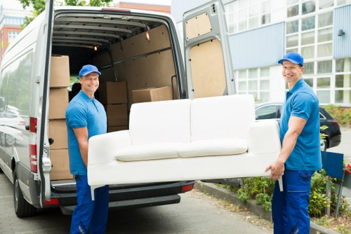 Planning a home move in Bow with boxes and moving supplies