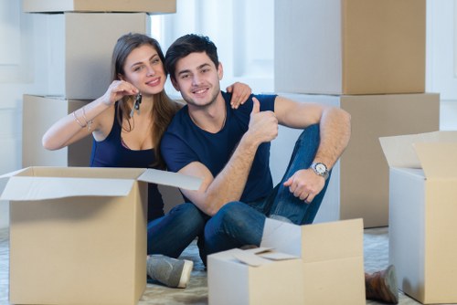 Professional removals planning for Bow streets and access