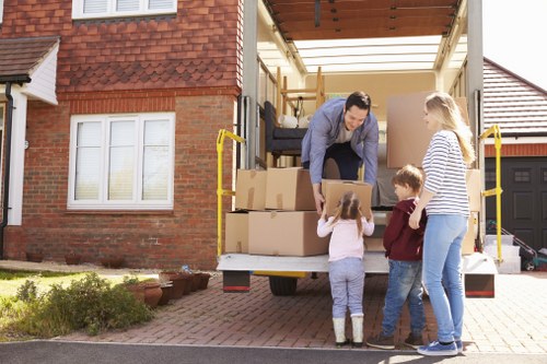 Team reviewing modern slavery compliance policies for Removals Bow