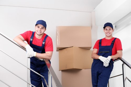 Moving truck in Bow ready for local house relocation