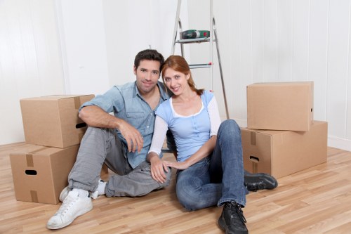 Local removal van service handling access challenges in Bow