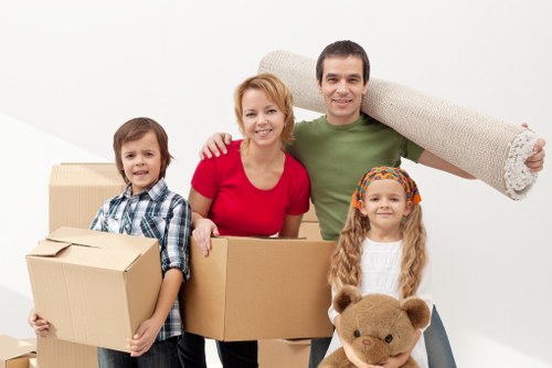 Organised packing essentials for house removals in Bow