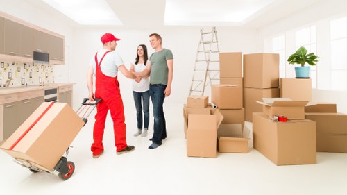 Professional office move logistics in Bow