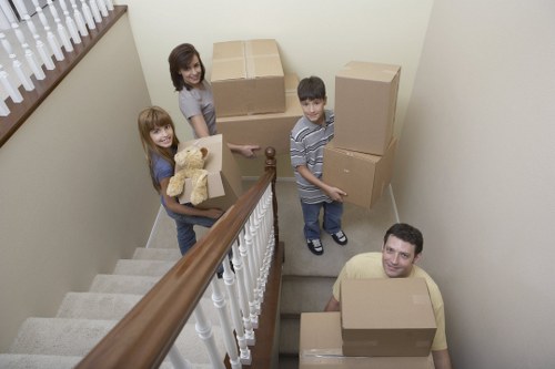 Service manager reviewing a removals complaint